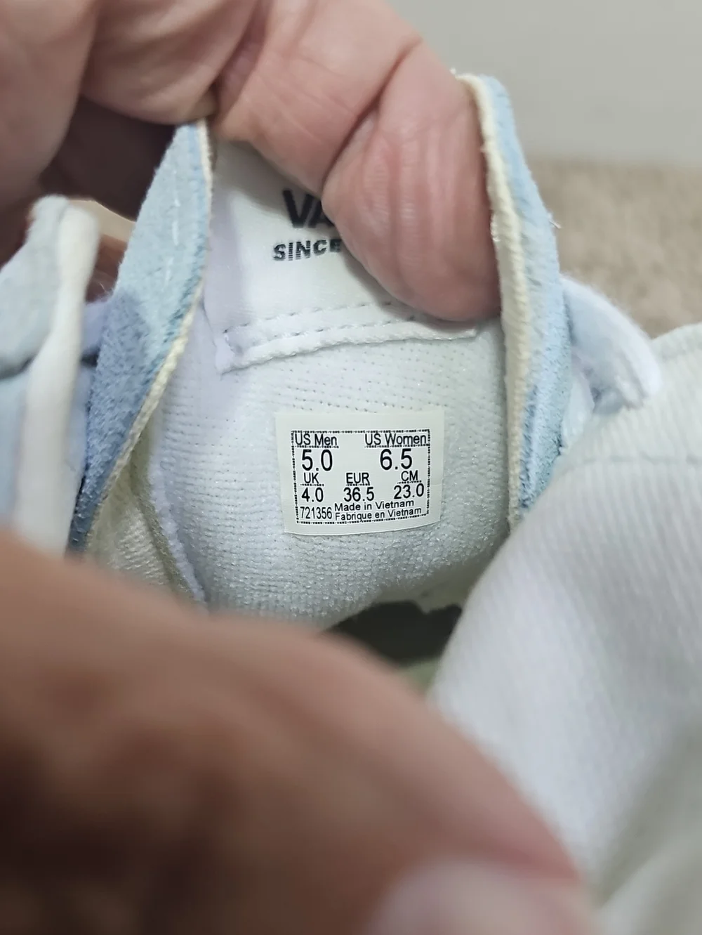 VANS SK8-HI PASTEL BLUE WOMENS SNEAKERS BFPM-09-160